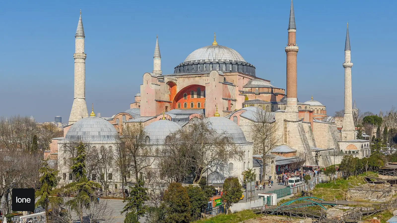 İstanbul gezi rehberi için Ayasofya ve Tarihi Yarımada manzarası