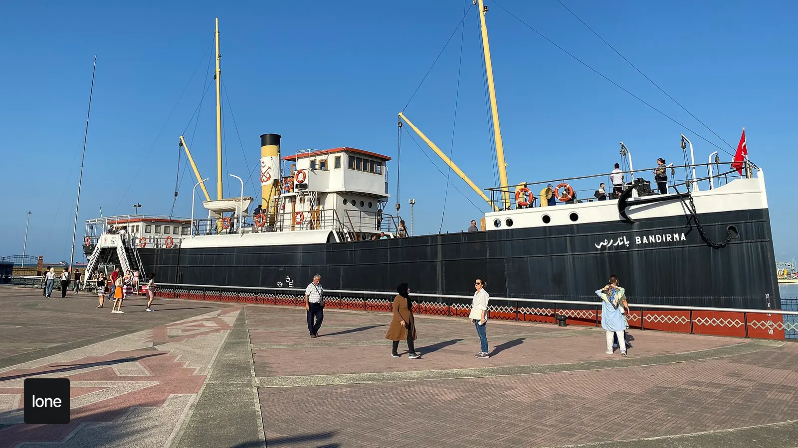 Samsun gezi rehberi için Bandırma Vapuru ve sahil rotası