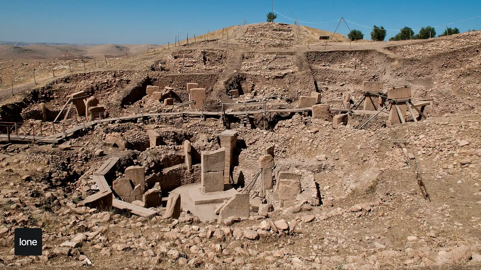 Şanlıurfa gezi rehberi için Göbeklitepe arkeolojik alanı