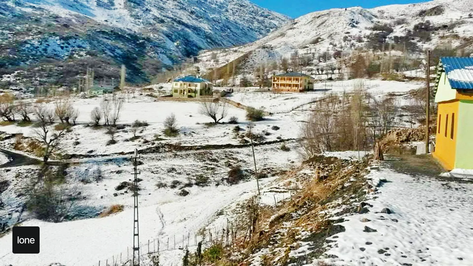 Şırnak gezi rehberi kapsamında Botan + şehir temalı gerçek şehir fotoğrafı